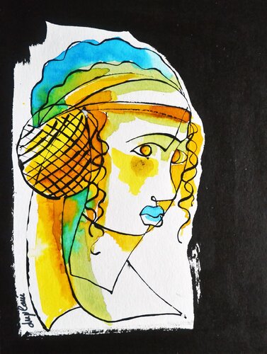 "Padmé" de Sophie Duplain, Dibujo a la venta en Singulart
