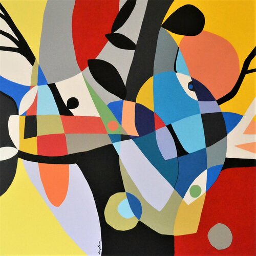 "Eloge de la Couleur" di Sophie Duplain, Pittura in vendita su Singulart