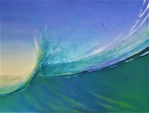 "Eau de Mer" di Sophie Duplain, Pittura in vendita su Singulart