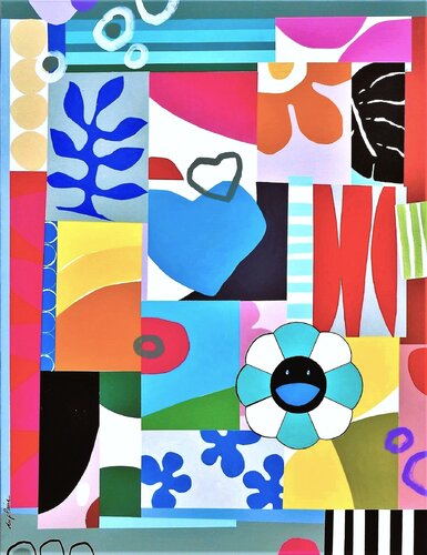 "L'Enfance de l'Art" by Sophie Duplain, 회화 for Sale on Singulart