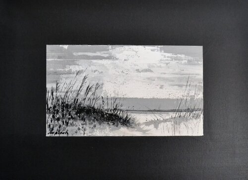 "La Plage à Jo 2" van Sophie Duplain, Schilderij te koop op Singulart