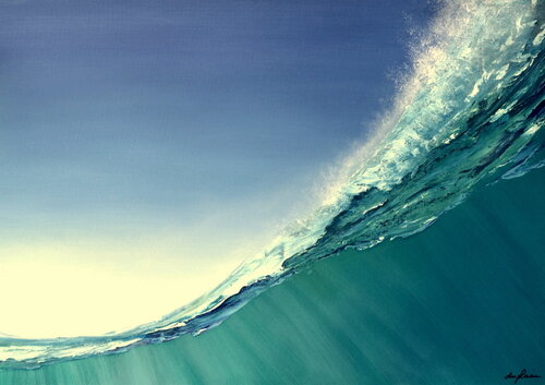 "The Emerald Wonder" di Sophie Duplain, Pittura in vendita su Singulart