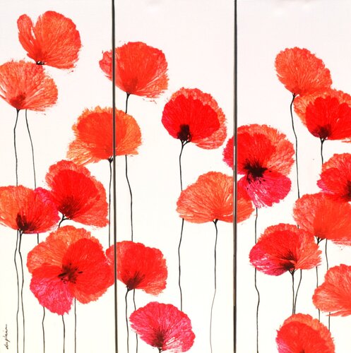 "Flower Time" di Sophie Duplain, Pittura in vendita su Singulart