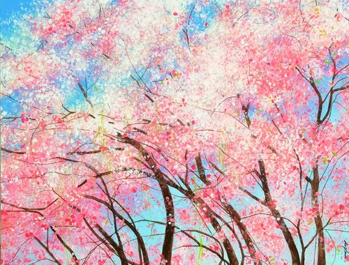 "Blooms" di Sophie Duplain, Pittura in vendita su Singulart