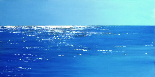 "Rêve de Cyan" di Sophie Duplain, Pittura in vendita su Singulart