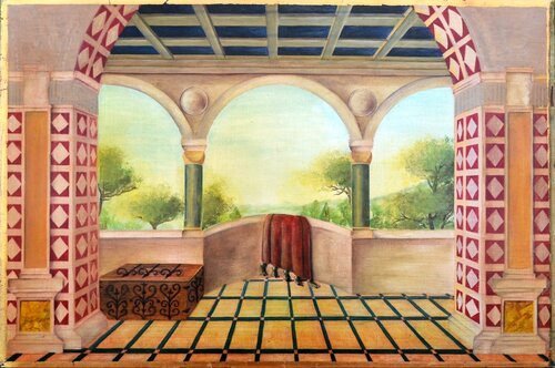 "Renaissance Italienne" 1 di Sophie Duplain, Pittura in vendita su Singulart