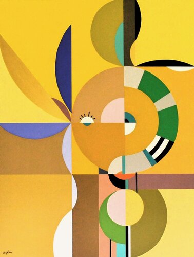 "Solar Character" di Sophie Duplain, Pittura in vendita su Singulart