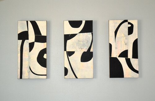 "Le Blanc et le Noir" di Sophie Duplain, Pittura in vendita su Singulart