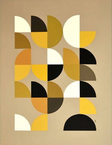 "L'Or de Cajamarca" by Sophie Duplain, Painting for Sale on Singulart
