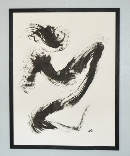"Trace d'Encre" 1 par Sophie Duplain, Dessin en vente sur Singulart
