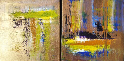"The Golden Pont" van Sophie Duplain, Schilderij te koop op Singulart