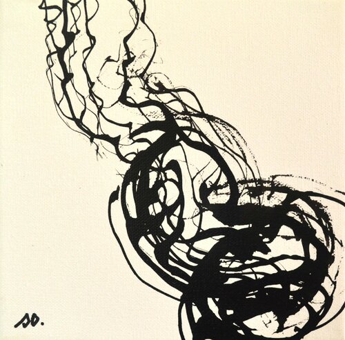"Ligne de Vie" 2 von Sophie Duplain, Malerei kaufen auf Singulart
