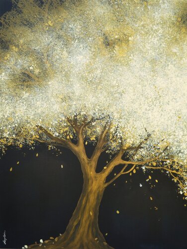 "L'Or et la Matière" di Sophie Duplain, Pittura in vendita su Singulart