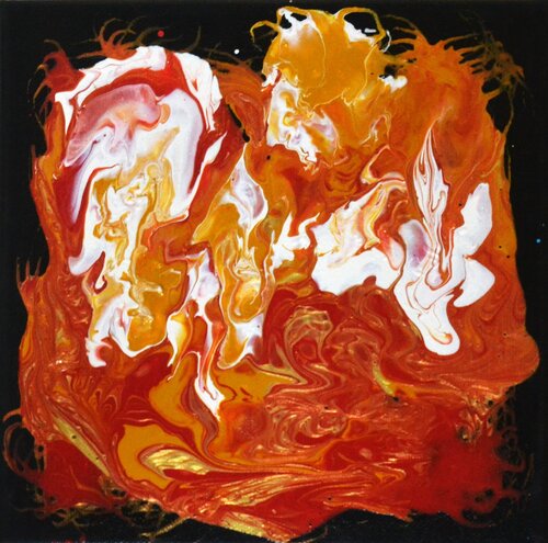 "Fire" von Sophie Duplain, Malerei kaufen auf Singulart