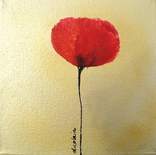 Papavero, 4 by Sophie Duplain, Painting for Sale on Singulart