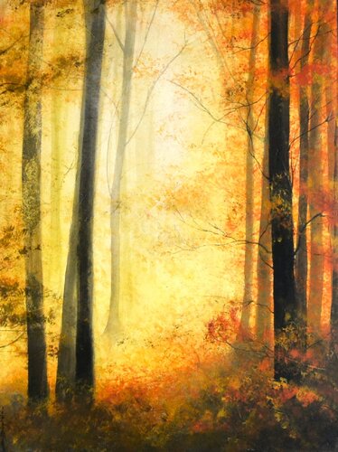 "Divin Sous-Bois" van Sophie Duplain, Schilderij te koop op Singulart