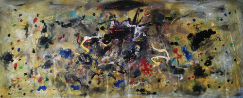 Structure of time 2 van Karel Stoop, Schilderij te koop op Singulart