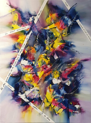 Mille et une facettes 👀 van Sabrina VIOLA, Schilderij te koop op Singulart