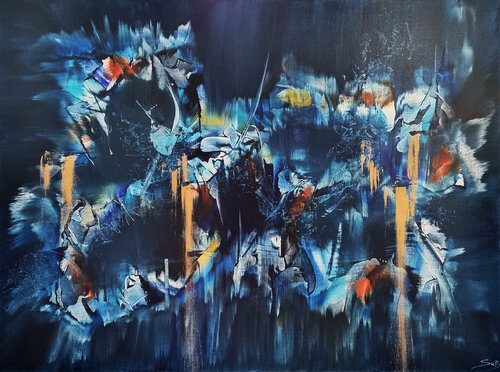 Plitvice van Sabrina VIOLA, Schilderij te koop op Singulart