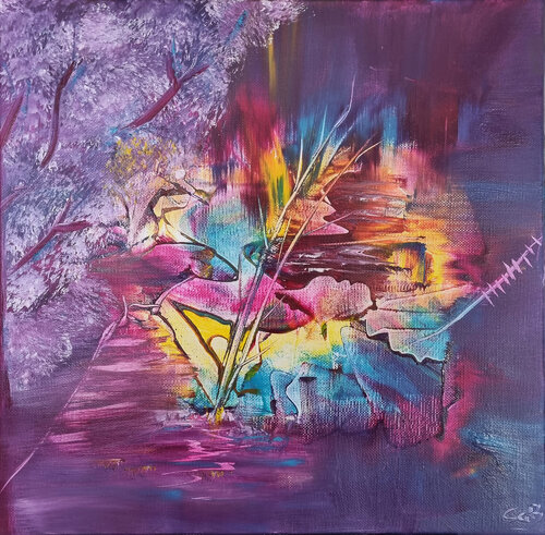 La source van Sabrina VIOLA, Schilderij te koop op Singulart