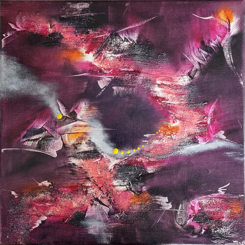 Chapeau melon et botte de cuir di Sabrina VIOLA, Pittura in vendita su Singulart