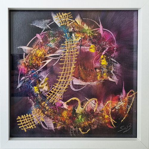 Sur le fil van Sabrina VIOLA, Schilderij te koop op Singulart
