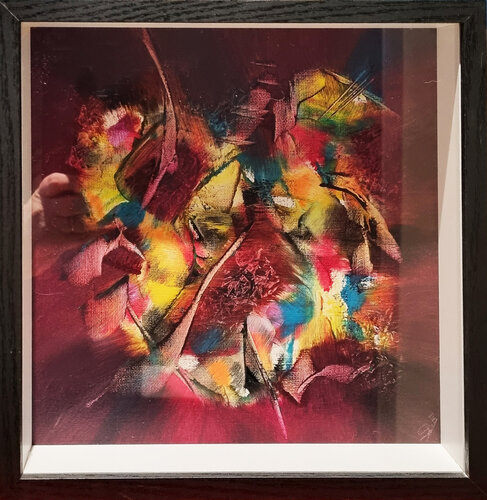 De l'autre côté van Sabrina VIOLA, Schilderij te koop op Singulart