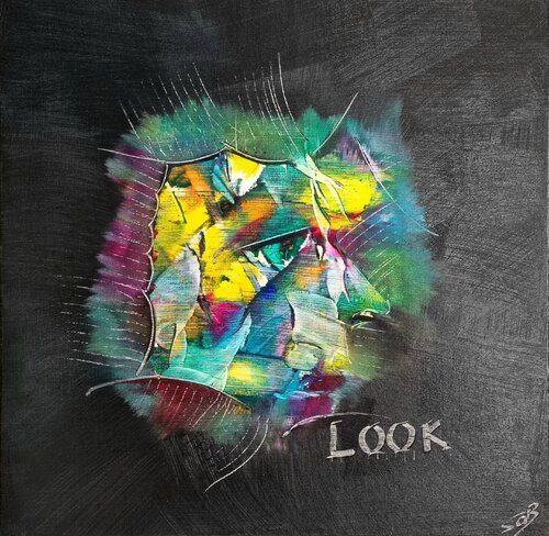 Look di Sabrina VIOLA, Pittura in vendita su Singulart