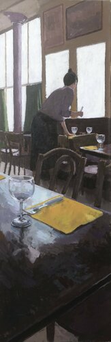 La serveurse van James MacKeown, Schilderij te koop op Singulart