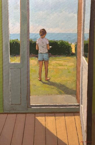 La porte ouverte van James MacKeown, Schilderij te koop op Singulart