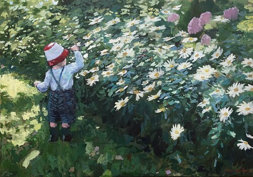 les Marguerites van James MacKeown, Schilderij te koop op Singulart