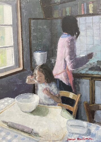 La petite cuisinière van James MacKeown, Schilderij te koop op Singulart