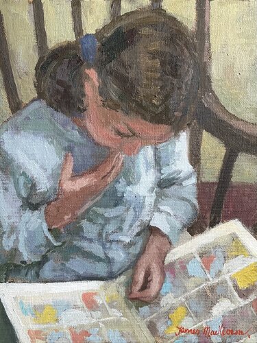 La bande dessinée van James MacKeown, Schilderij te koop op Singulart