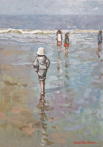 Les première jours d’été. van James MacKeown, Schilderij te koop op Singulart