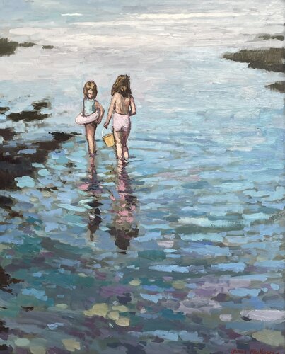 Les deux, marée montante van James MacKeown, Schilderij te koop op Singulart