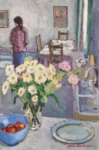 Les pommes rouges von James MacKeown, Malerei kaufen auf Singulart