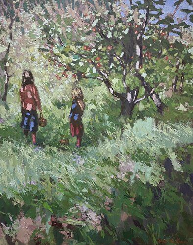Le verger de pommiers van James MacKeown, Schilderij te koop op Singulart
