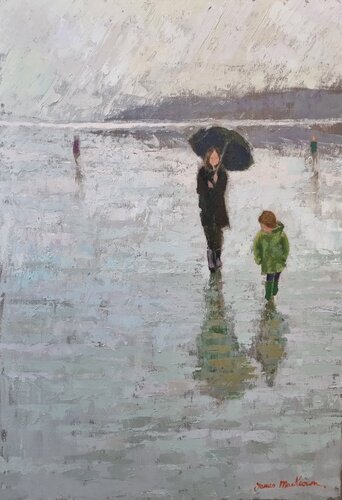 Temps gris, le retour. van James MacKeown, Schilderij te koop op Singulart