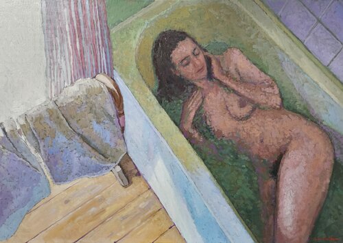 La baignoire irlandaise di James MacKeown, Pittura in vendita su Singulart