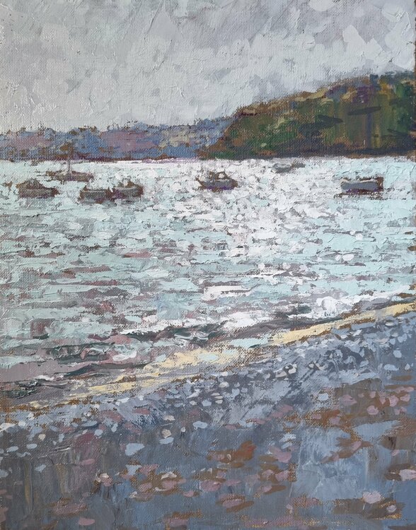 Maree decendante, le matin. James MacKeown