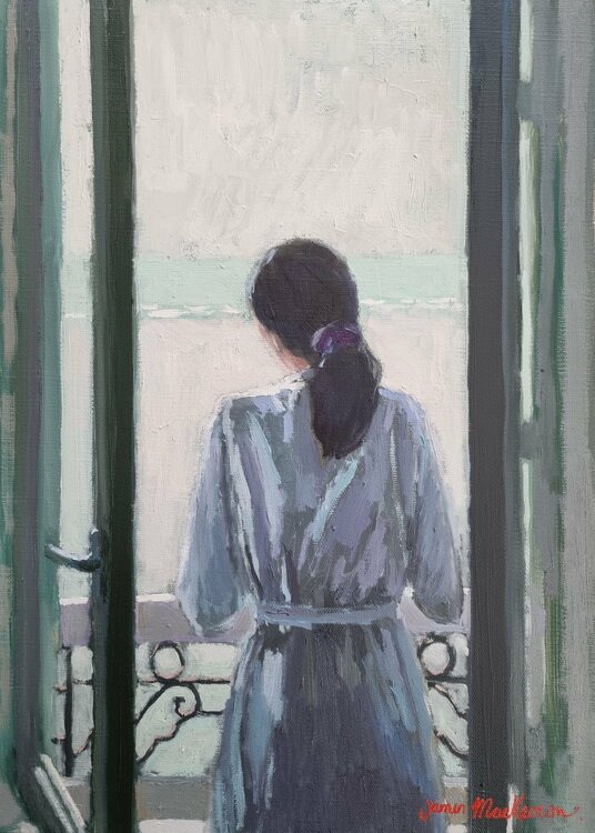 Petit brume de mer matinale. James MacKeown
