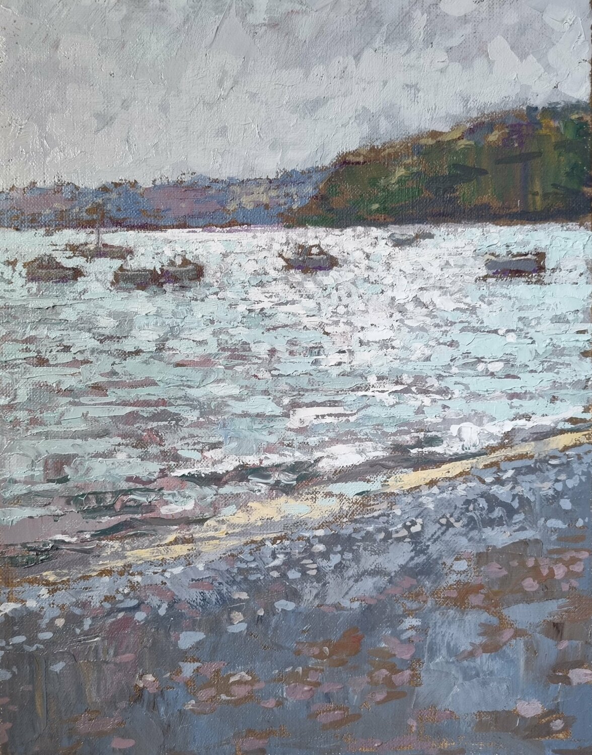 Maree decendante, le matin. James MacKeown