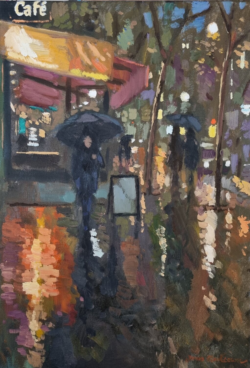 Les parapluies a paris. James MacKeown