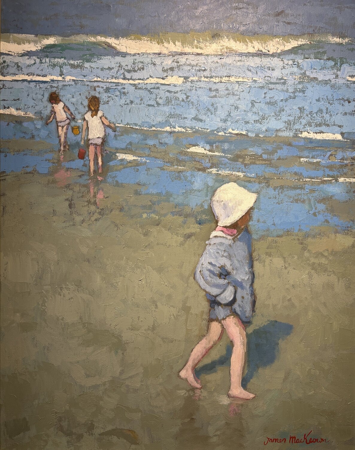 la vague James MacKeown Pintura original en venta
