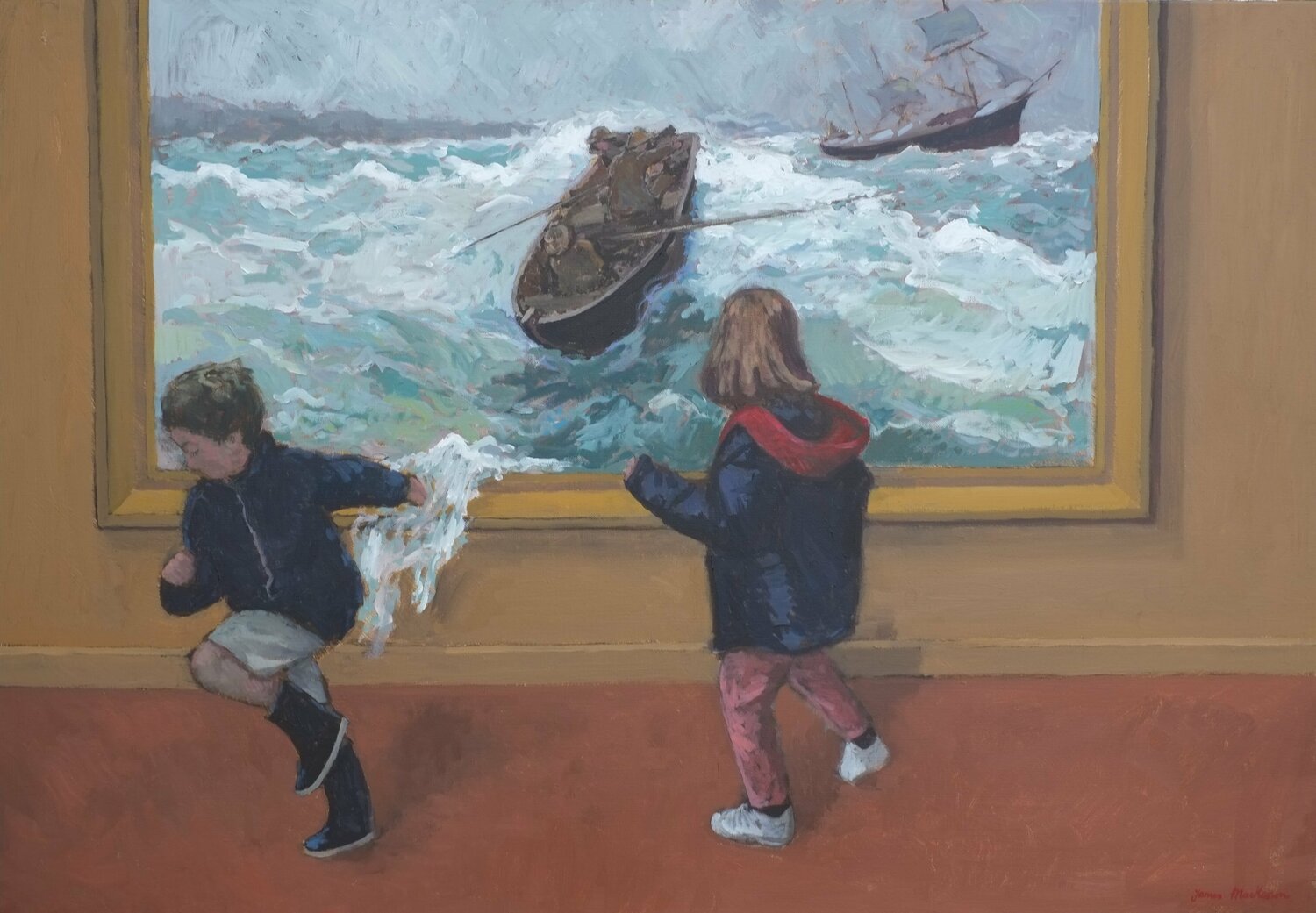 Tempête au musée James MacKeown