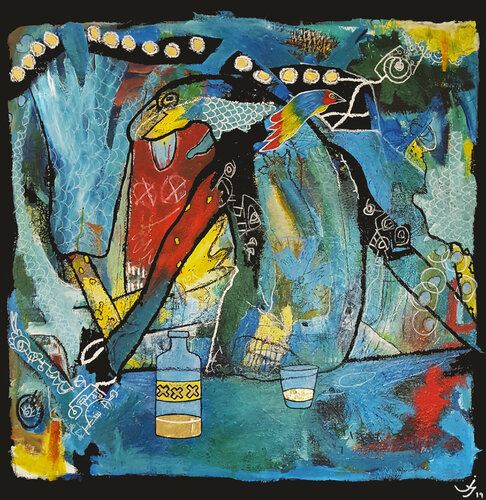 After hour von Julien Hayot, Malerei kaufen auf Singulart