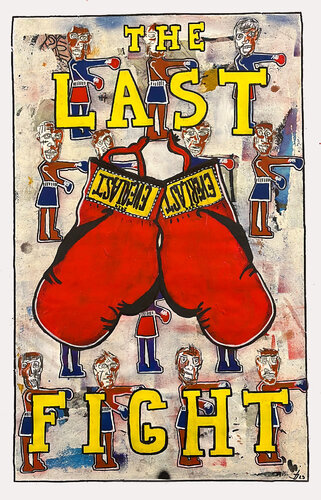 The last fight di Julien Hayot, Pittura in vendita su Singulart