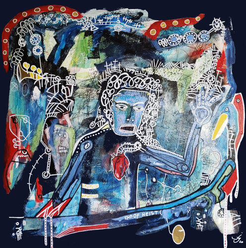 Idées a couver by Julien Hayot, 회화 for Sale on Singulart