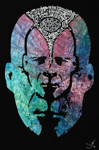 Connection des faces di Julien Hayot, Pittura in vendita su Singulart