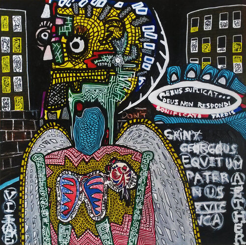 Deus non respondi van Julien Hayot, Schilderij te koop op Singulart